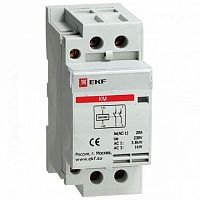 Модульный контактор  КМ 2P 20А 400/230 AC |  код.  km-2-20-20 |  EKF